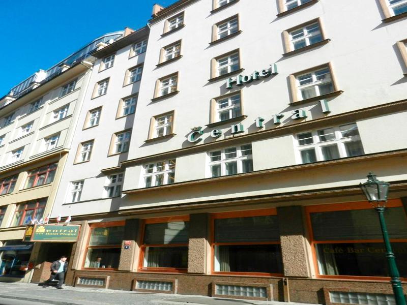 Central Hotel Prag Exteriör bild