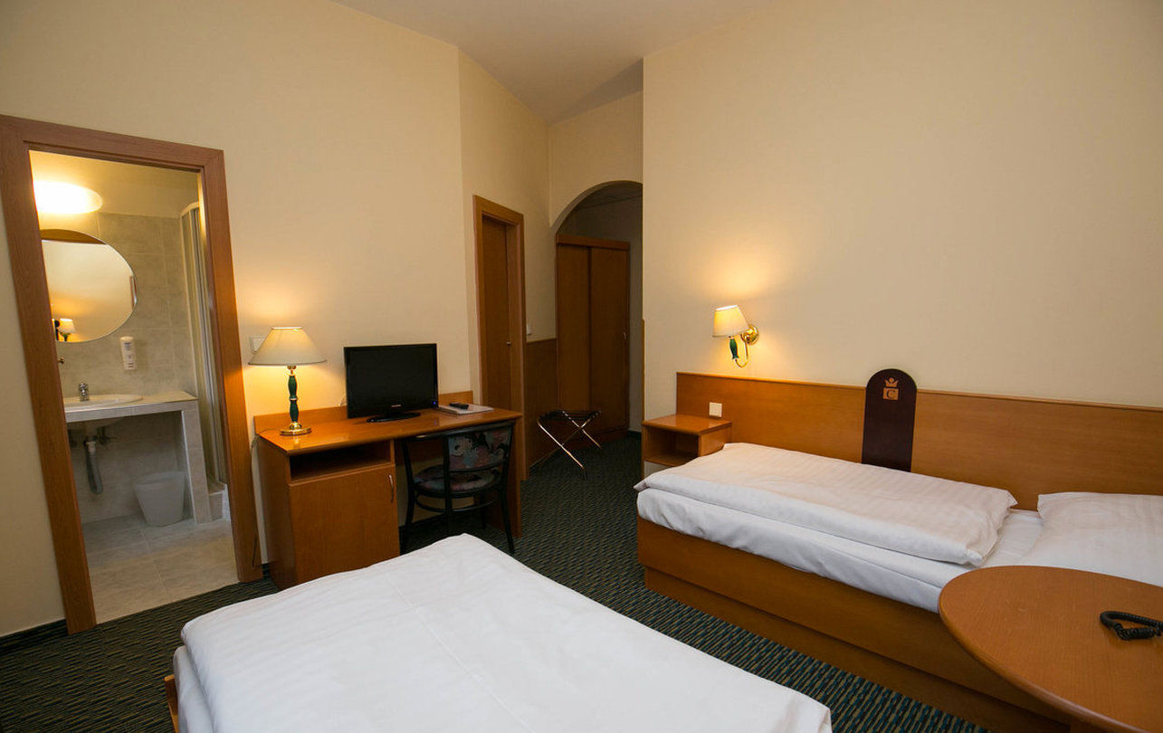 Central Hotel Prag Exteriör bild